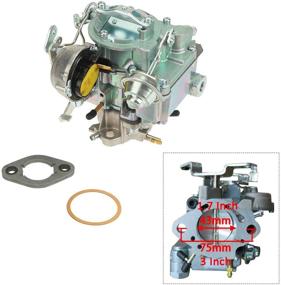 img 3 attached to 🚗 ALAVENTE 1 BARREL Carburetor Carb for GMC Chevrolet Chevy 292 L6 Engines 4.1L 250 and 4.8L 292 2007-2016: Reliable Automatic Choke Carburetor for Car Restoration & Garage Repairs