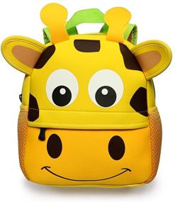 img 4 attached to 🎒 Hipiwe Kindergarten Neoprene Backpacks: Fun and Functional Backpacks for Little Ones