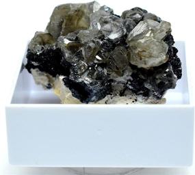 img 4 attached to Cerussite Crystals Specimen Sparkling Collectible