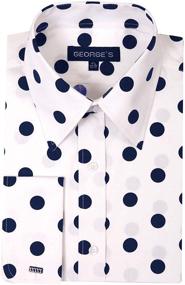 img 3 attached to French White Navy Men's Clothing in Georges Cotton Pattern - Enhancing SEO