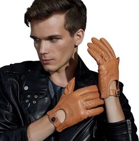 img 4 attached to 🧤 Authentic Fioretto Motorcycle Touchscreen Driving Glove