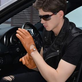 img 3 attached to 🧤 Authentic Fioretto Motorcycle Touchscreen Driving Glove