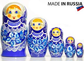 img 2 attached to 🎎 Matryoshka Babushka Nesting Doll Decoration