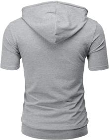 img 2 attached to H2H Pullover Charcoal CMOHOS010 Men's T-Shirts in Clothing Shirts