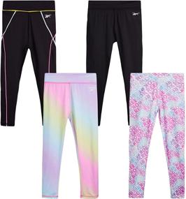 img 4 attached to Леггинсы для девочек Reebok Multipack Performance - одежда для девочек