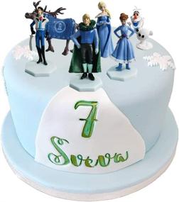 img 1 attached to Frozen Figures Decorations Supplier Birthday