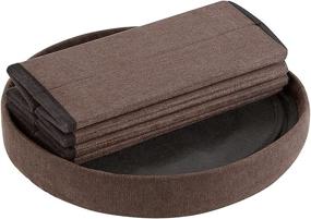 img 1 attached to Fresh Home Elements 250053 002 Microsuede Furniture