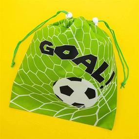 img 1 attached to Soccer Party Favor Bags Kids