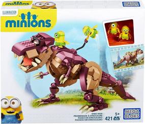 img 4 attached to 🦖 Mega Bloks Minions Dino Building Set: Fun-filled Jurassic-themed Construction Play