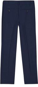 img 3 attached to 👖 Van Heusen Stretch Front Dress Pants: Boys' Clothing with Extra Comfort