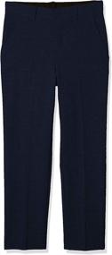 img 4 attached to 👖 Van Heusen Stretch Front Dress Pants: Boys' Clothing with Extra Comfort