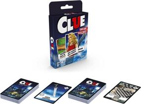 img 3 attached to 🔍 Hasbro Gaming Clue Card Game for Kids 8+ | Strategy Game for 3-4 Players