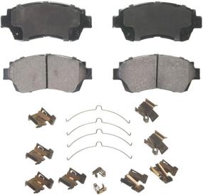 img 4 attached to Тормозные накладки Wagner QuickStop Ceramic Disc Brake Pads - ZD476 - Комплект