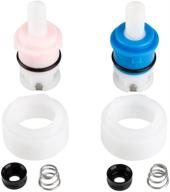 🚰 dura faucet df-rk200 rv cartridge replacement kit - plastic lever handle upgrade for enhanced performance logo
