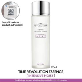 img 3 attached to 🌟 Missha Time Revolution The First Treatment Essence Intensive Moist - Kbeauty concentrated essence for deep hydration & refining - Authenticity Verified with Amazon QR Code