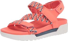 img 4 attached to 🧡 Women's Ryka Rowana Sandal in Vibrant Orange - Athletic Shoes for Women