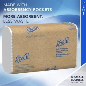 img 2 attached to 🤚 Scott 03650 Multi-Fold Towels with Absorbency Pockets - 250 Sheets per Pack (12 Packs, Soft Wheat)