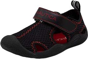 img 1 attached to Nautica Toddler Kids Sports Sandals: Ideal Boys' Shoes for Active Play and Comfort!
