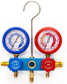 img 1 attached to 🌡️ XtremepowerUS Refrigeration Manifold Gauge Vacuum