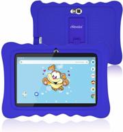 7-дюймовый планшет на android 9.0 для детей с детским чехлом - включены образовательные приложения, игры, камера и wifi. логотип
