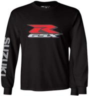 👕 factory effex 'suzuki' long sleeve t-shirt - represent the brand in style logo
