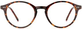 img 4 attached to 👓 Stylish and Sophisticated: TIJN Vintage Glasses for Women - Trendy Eyeglasses with a Touch of Timeless Elegance