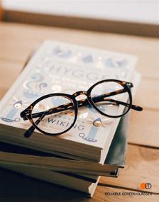 img 2 attached to 👓 Stylish and Sophisticated: TIJN Vintage Glasses for Women - Trendy Eyeglasses with a Touch of Timeless Elegance