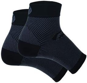 img 3 attached to 🦶 OrthoSleeve FS6 Compression Foot Sleeve: Alleviating Plantar Fasciitis, Heel Pain, Achilles Tendonitis & Swelling - One Pair