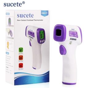 img 3 attached to 🌡️ Sucete Non-Contact Infrared Forehead Thermometer for Adults and Kids - Digital Thermometer