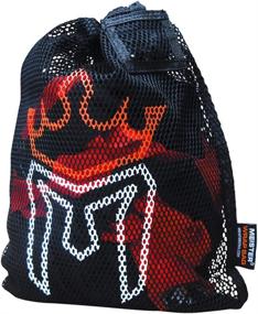 img 3 attached to Black Large Drawstring Mesh Meister WRAP Bag for MMA & Boxing Hand Wraps - Optimal Washing Solution