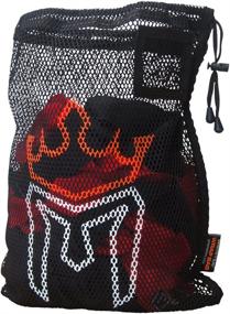 img 4 attached to Black Large Drawstring Mesh Meister WRAP Bag for MMA & Boxing Hand Wraps - Optimal Washing Solution