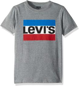 img 4 attached to 👕 Levis Graphic T Shirt White Sportswear: Boys' Tops, Tees & Shirts for Style and Comfort