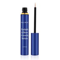 organic eyelash growth serum and brow enhancer for fuller, lengthier lashes & brows (5ml) logo