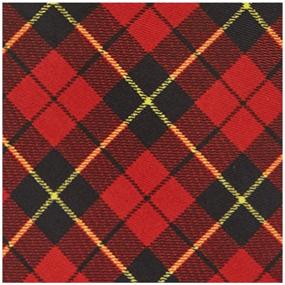 img 1 attached to 👔 Classic Jacob Alexander Boys' 11-inch Clip-On Tartans Plaid Neck Tie - Royal Style