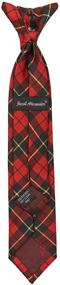 img 2 attached to 👔 Classic Jacob Alexander Boys' 11-inch Clip-On Tartans Plaid Neck Tie - Royal Style