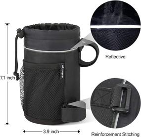 img 2 attached to 🚲 Convenient MIZATTO 2 Pack Bike Cup Holder - Perfect for Water Bottles on Bikes, Boats, Scooters, Wheelchairs, and More!