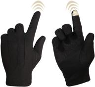 welcome driving gloves: touchscreen protection for men's accessories, gloves & mittens logo