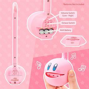 img 2 attached to 🎵 Otamatone Kirby: Pink Hero Video Game Character Japanese Electronic Musical Instrument - Authentic Portable Synthesizer from Japan