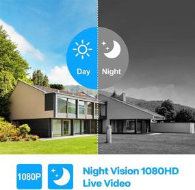 img 3 attached to 📷 LOFICO Outdoor Camera 360°PTZ: Solar Powered 1080P Security Camera with Night Vision, 2-Way Audio, and Motion Detection