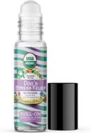 🐶 usda organic essential oil for dogs: effective stress relief & aromatherapy blend (pre-diluted - 10ml) logo