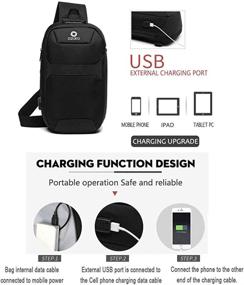 img 2 attached to OZUKO Backpack Anti Theft Casual Shoulder Backpacks and Casual Daypacks