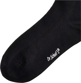 img 2 attached to 🧦 Comfortable and Stylish: Dr Scholls Non Binding Socks in Black for All-Day Support