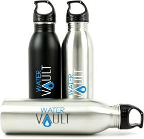 img 2 attached to 🚰 WaterVault Stainless Steel Water Bottle – Ultimate Lightweight, Bpa-Free Sports Canteen, 24oz