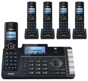 img 3 attached to 📞 VTech DS6251-5 DECT 6.0 2-линейная беспроводная цифровая система с автоответчиком: Усовершенствованное коммуникационное решение для использования дома или в офисе.