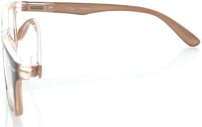 img 2 attached to Stylish Eyekepper Classic Vintage Style Reading Glasses, Black-Brown: Enhance Your Reading Experience