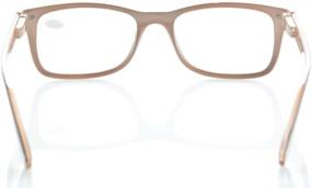 img 1 attached to Stylish Eyekepper Classic Vintage Style Reading Glasses, Black-Brown: Enhance Your Reading Experience