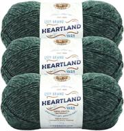 🦁 lion brand heartland yarn (3-pack) kings canyon - color 136-180 logo