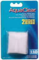 🐠 efficient aquaclear 110 nylon bags: perfect aquarium filter media bags, 2-pack (a1368) logo