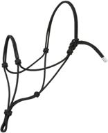 weaver leather silvertip #95 rope halter: premium quality for ultimate control and comfort logo