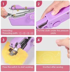 img 2 attached to 🔌 Cordless Electric Handheld Professional Tool for Easy Use - Purple